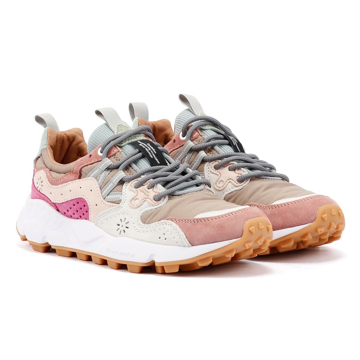 Flower Mountain Yamano 3 Damen Rosa Turnschuhe
