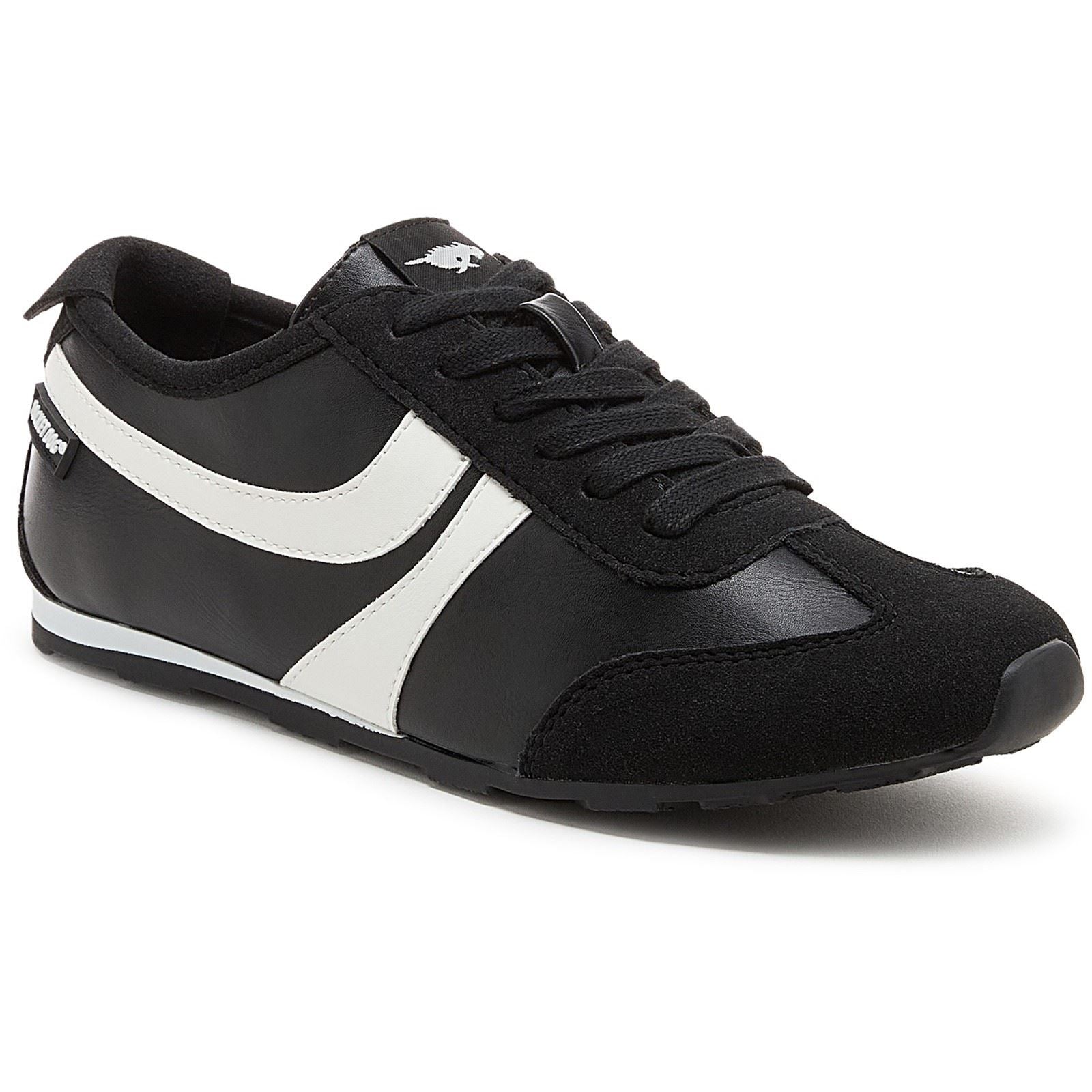 Rocket Dog Destin PU Combo Polyurethan Damenturnschuhe Schwarz/Weiß