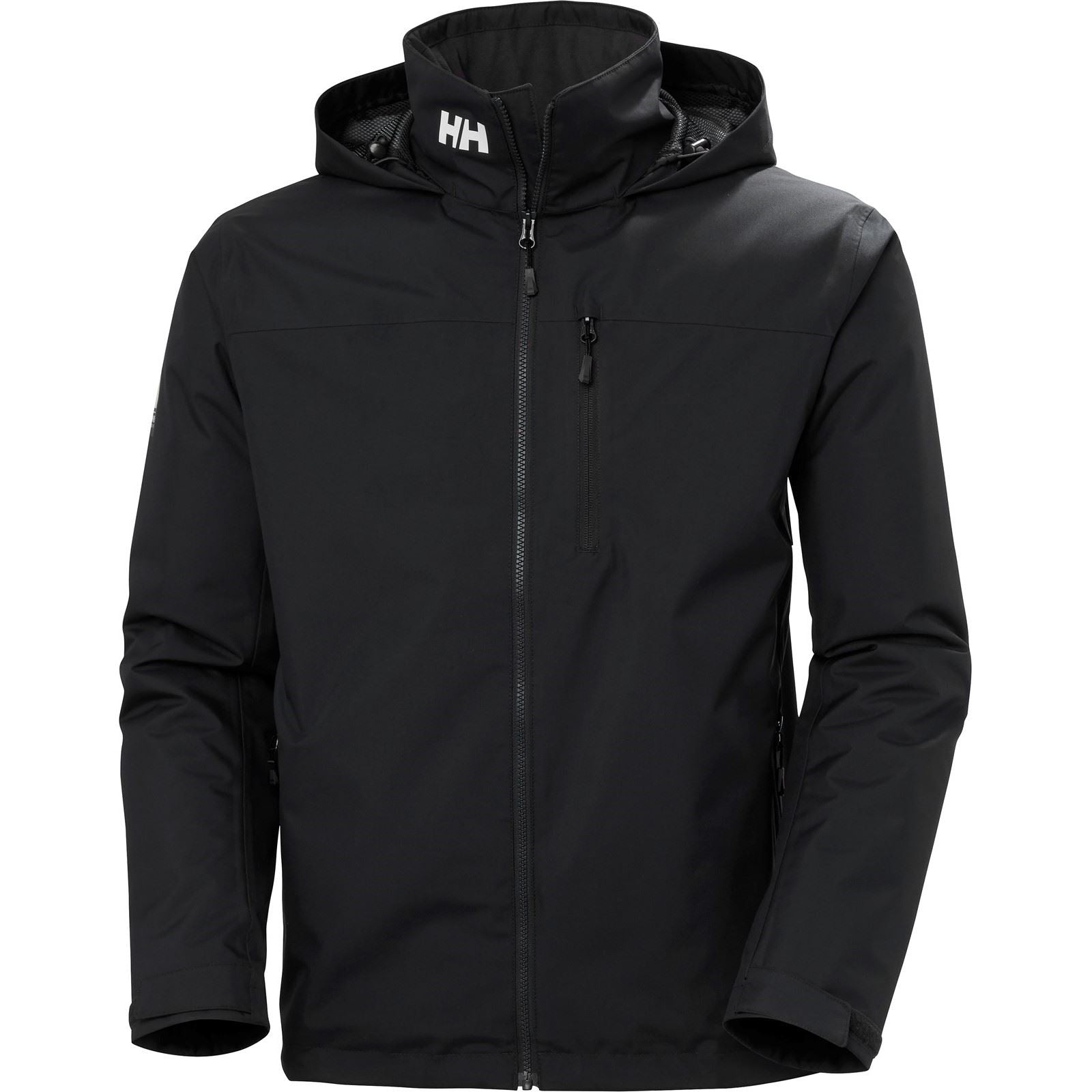 Helly Hansen Sport Crew Hooded Midlayer Sailing 2.1 Herren Schwarze Segeljacke