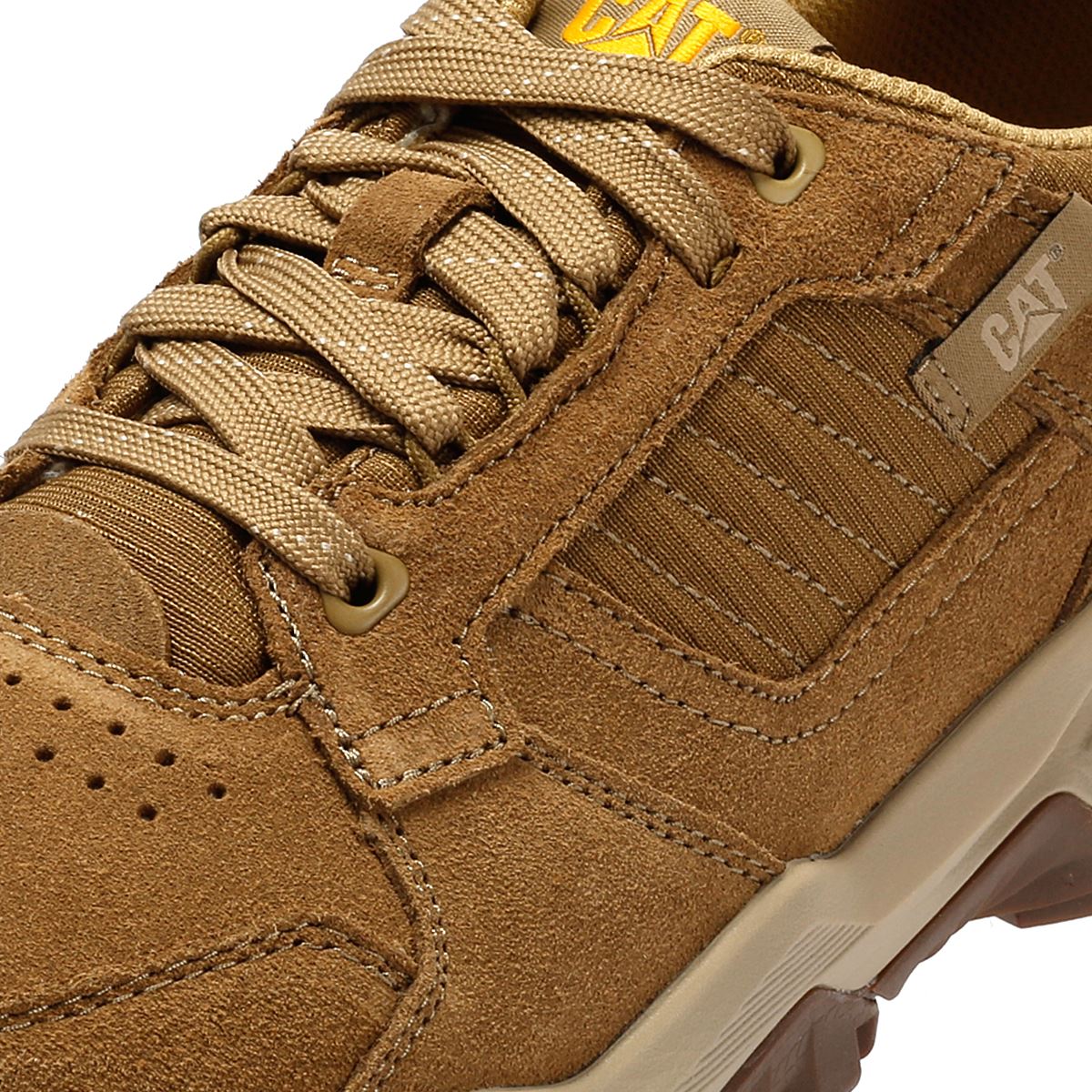 Caterpillar Grapple Wildleder Herren Braune Sneaker