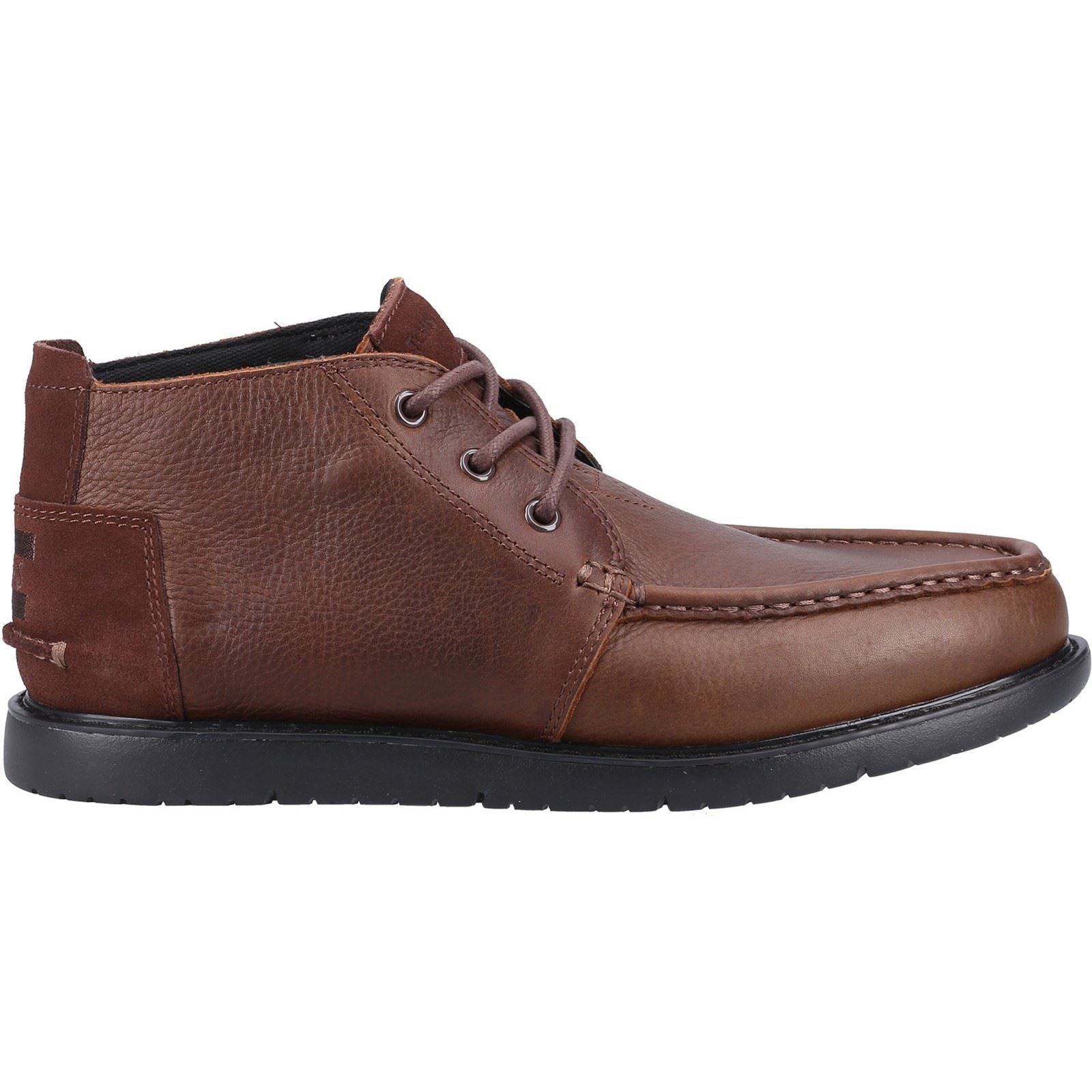 TOMS Navi Moc Chukka Leder Herren Braune Stiefeletten