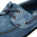 Timberland Classic 2 Eye Lederschuhe Für Herren In Blau Mit Schnürung