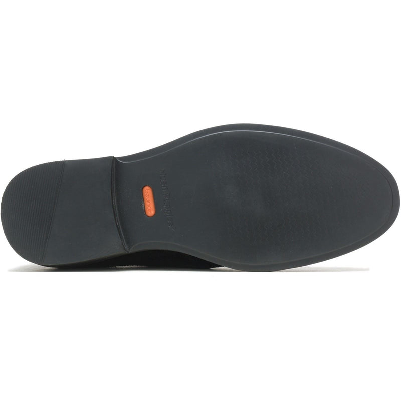 Hush Puppies Earl Slip On Herren Wildlederloafer In Schwarz