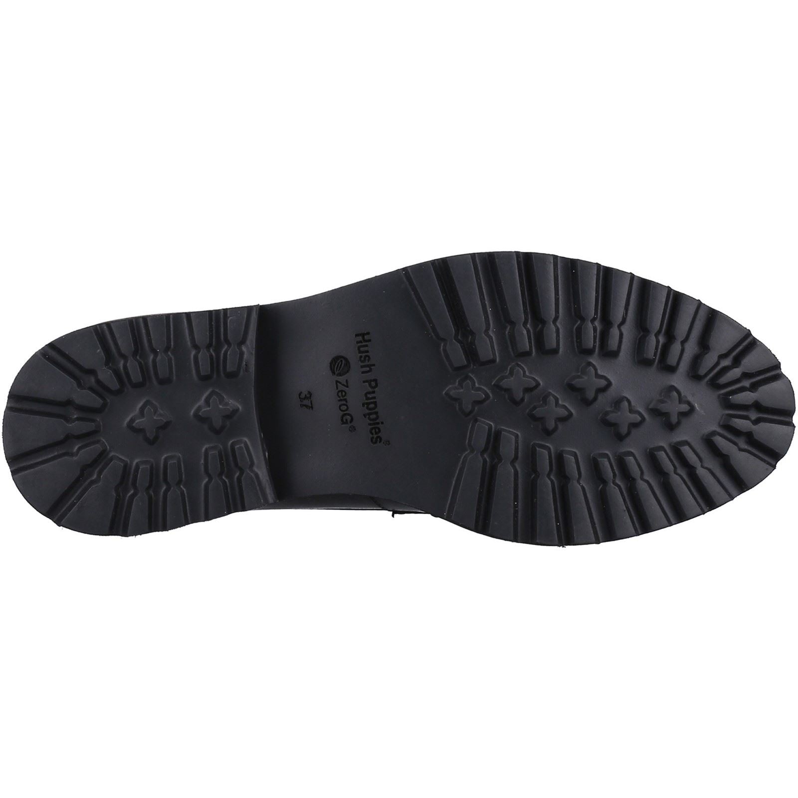 Hush Puppies Ginny Wildleder Damen Schwarze Loafer
