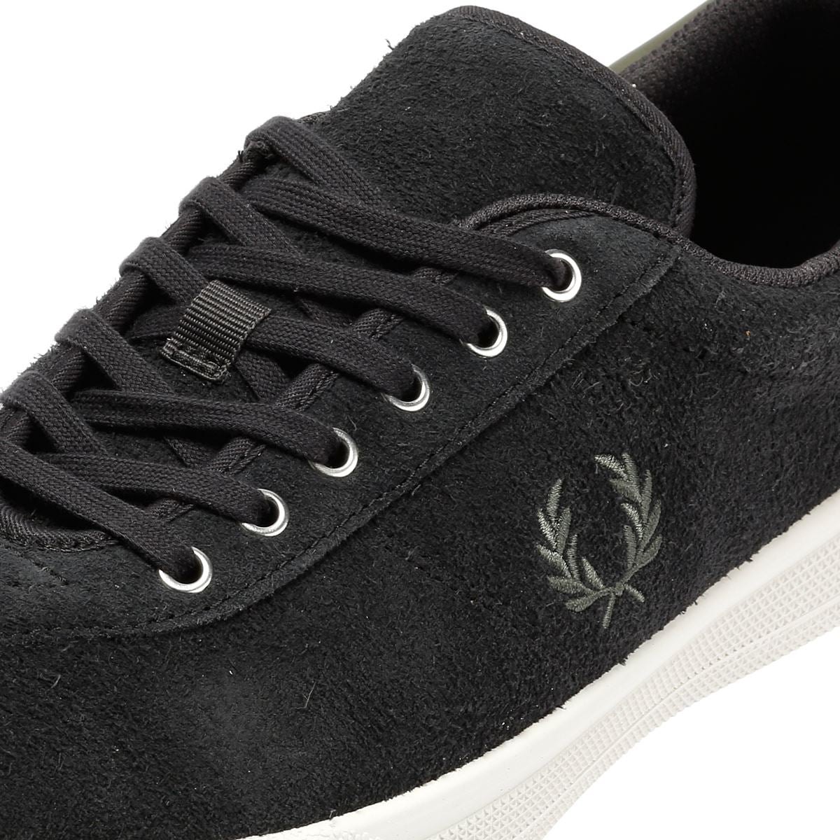 Fred Perry Tennis Shoe Wildleder Herren Graue Sneakers