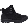 Hi-Tec Jackdaw Mid WP Herren Wanderstiefel Aus Polyester In Schwarz/Carbon Grau