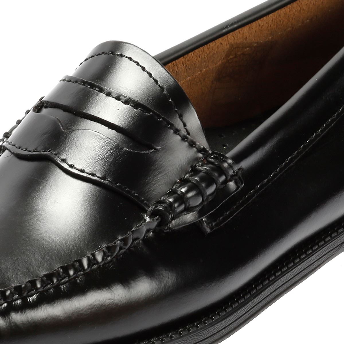 G. H. Bass Weejun II Leder Damen Schwarze Slipper