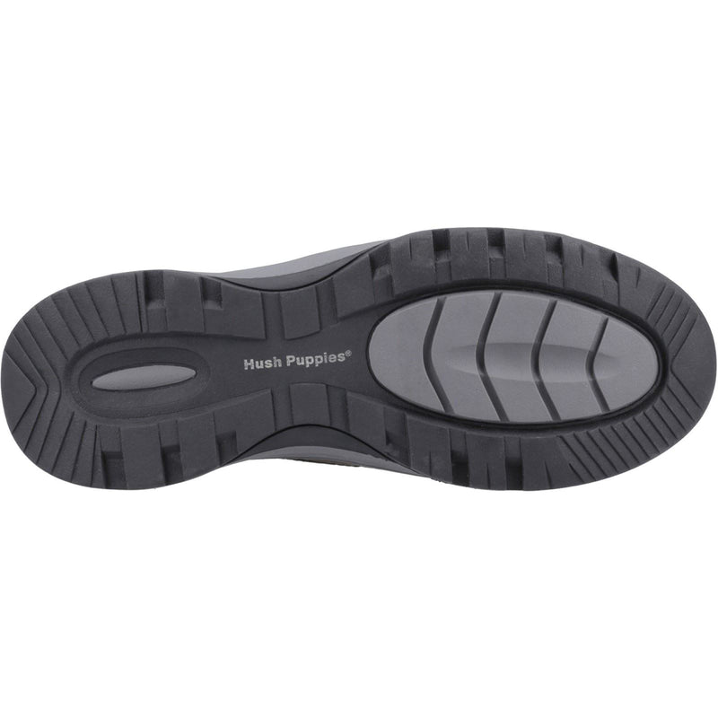 Hush Puppies Tucker Lace Herrenschuhe Aus Grauem Nubukleder Mit Schnürung