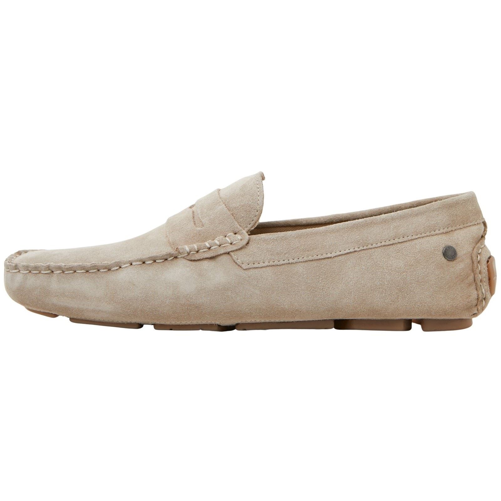 Jack & Jones Jensen Herrenslipper Moonbeam Aus Wildleder