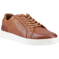 Hush Puppies Madden Herren Tan Ledersneaker