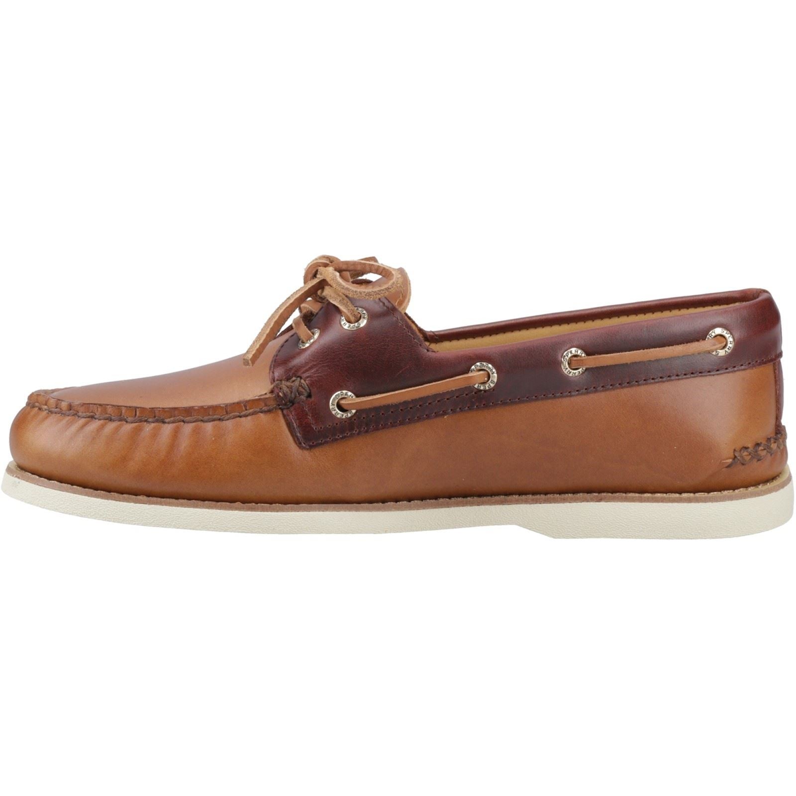 Sperry Authentic Gold Cup Herren Bootsschuhe Aus Leder In Tan/Braun