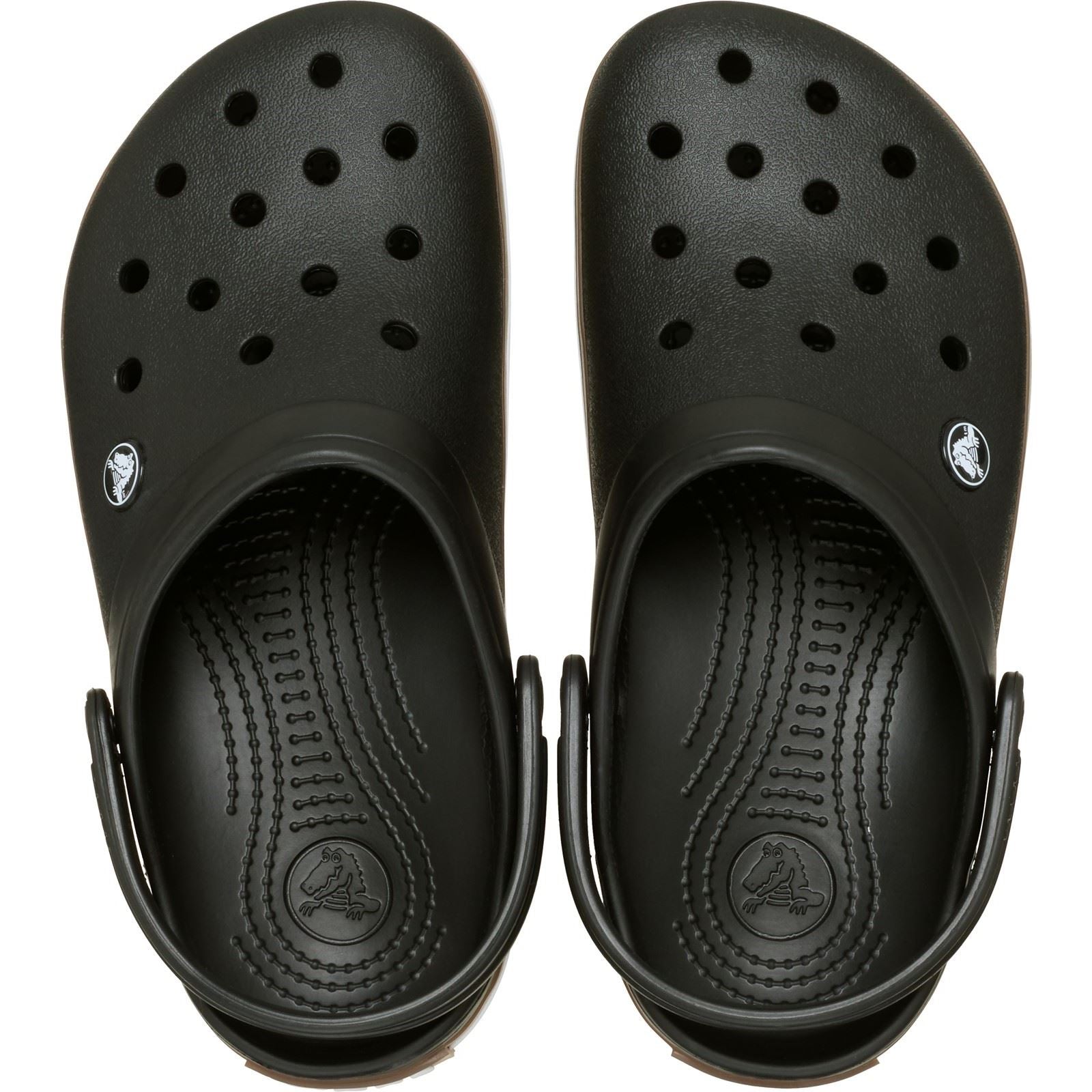 Crocs Crocband Gum Eva Herren Schwarze Clogs