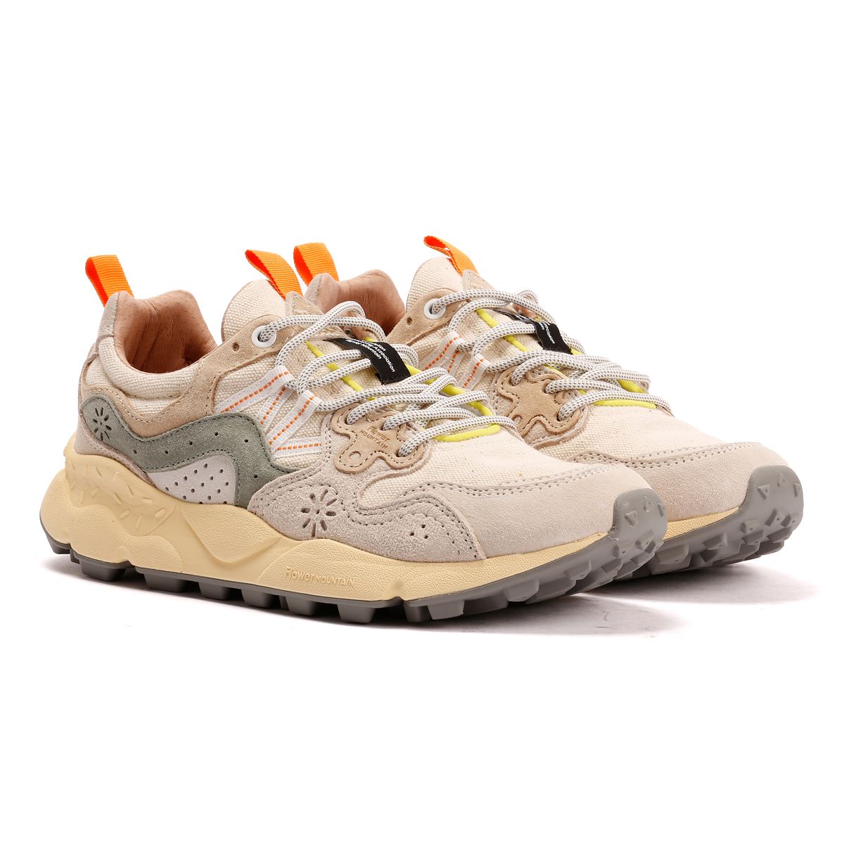 Flower Mountain Yamano 3 Weiße Sneakers