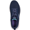 Skechers Go Walk 7 Kaylor Damen Sneakers Aus Polyester In Marineblau/Lila