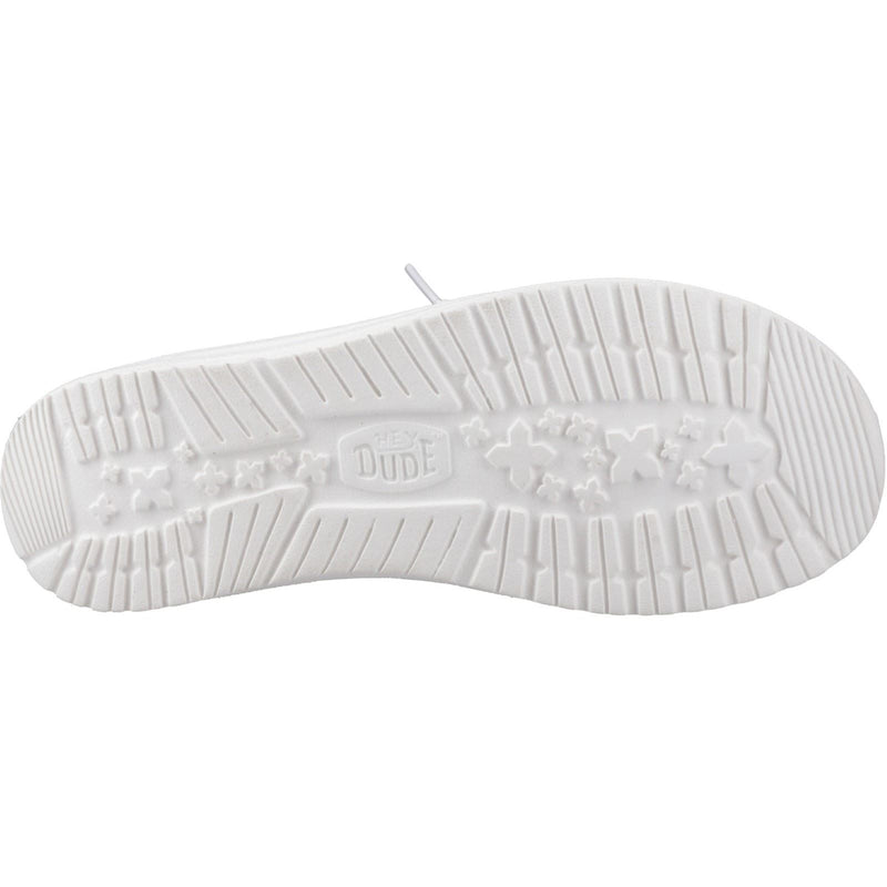 HEYDUDE Wendy Slip Terry Stripe Polyester Damen Navy Blazer/Egret Mules