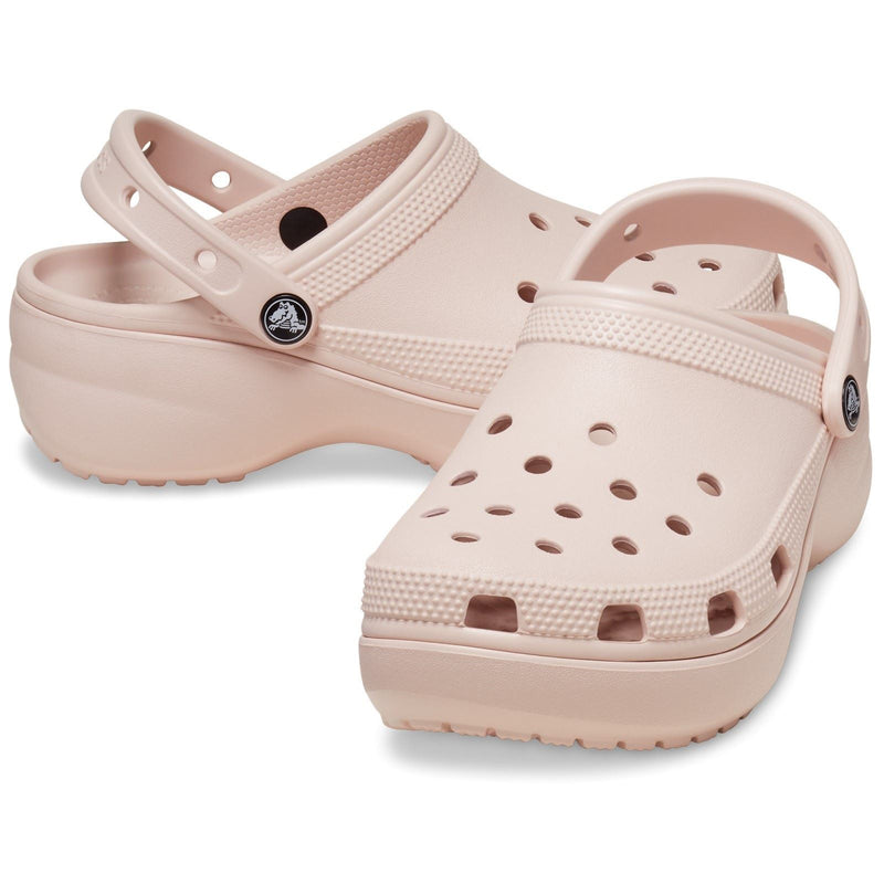 Crocs Classic Platform Clog Damen Quarz Clogs