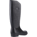 Muck Boots Derby Tall Damen Winterstiefel aus Gummi Schwarz/Kariert Kniehoch