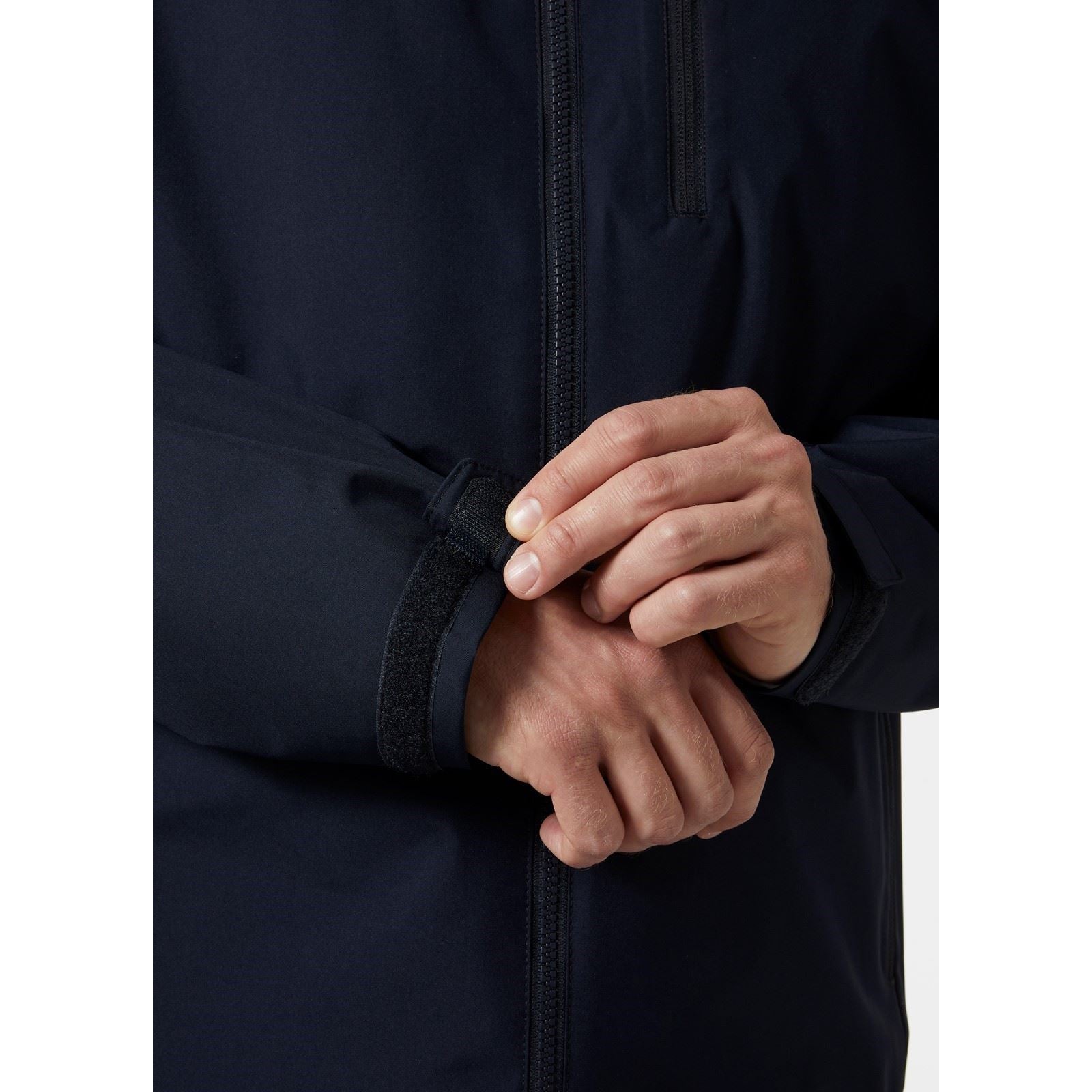 Helly Hansen Sport Crew Hooded Midlayer Sailing 2.1 Herren Blaue Segeljacke