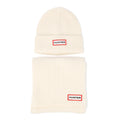 Hunter Jura Beanie Hat/Scarf Boxset Acrylweiß