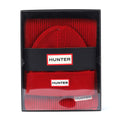 Hunter Jura Beanie Hat/Scarf Boxset Acrylrot