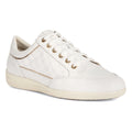 Geox D MYRIA Kunstleder Damen Weiße Sneakers