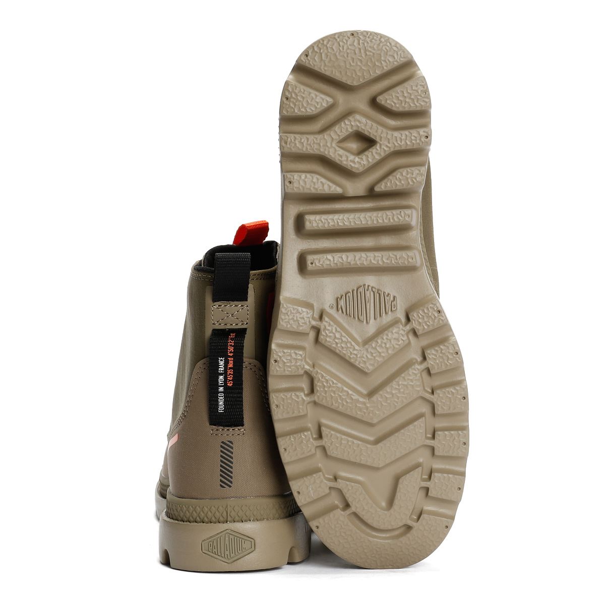 Palladium Pampa Lite Journey Grüne Stiefel