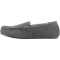 Hush Puppies Annie Mocassin Damen Hausschuhe aus Wildleder in Grau
