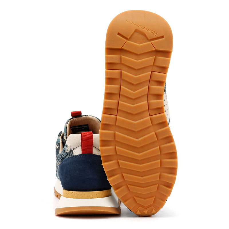 Flower Mountain New Asuka Blau Sneakers