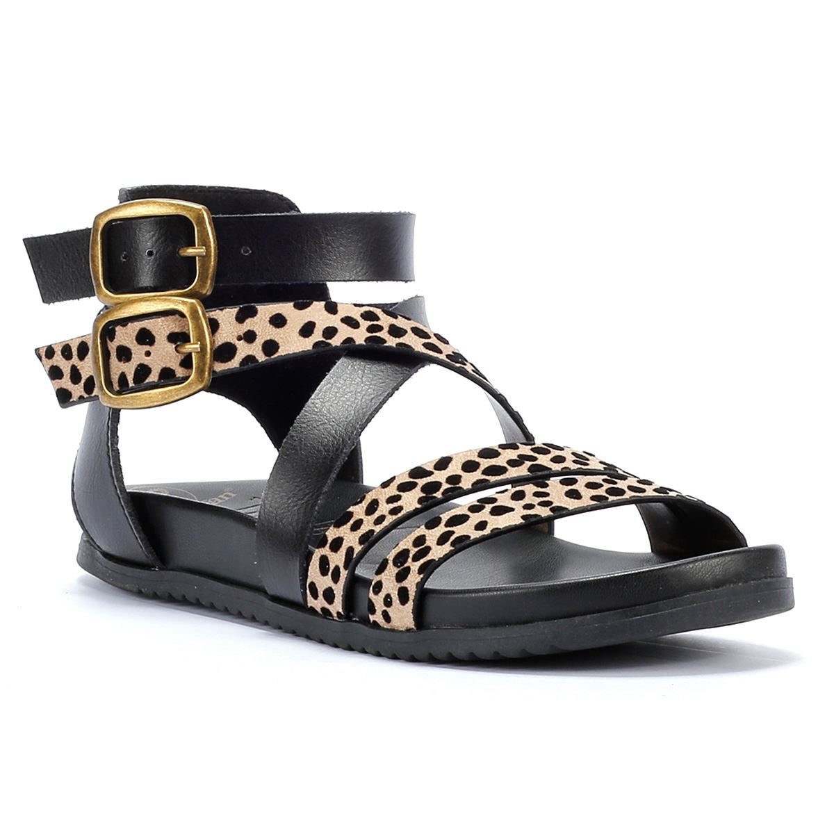 Blowfish Malibu Candie Damen-Leoparden-Sandalen