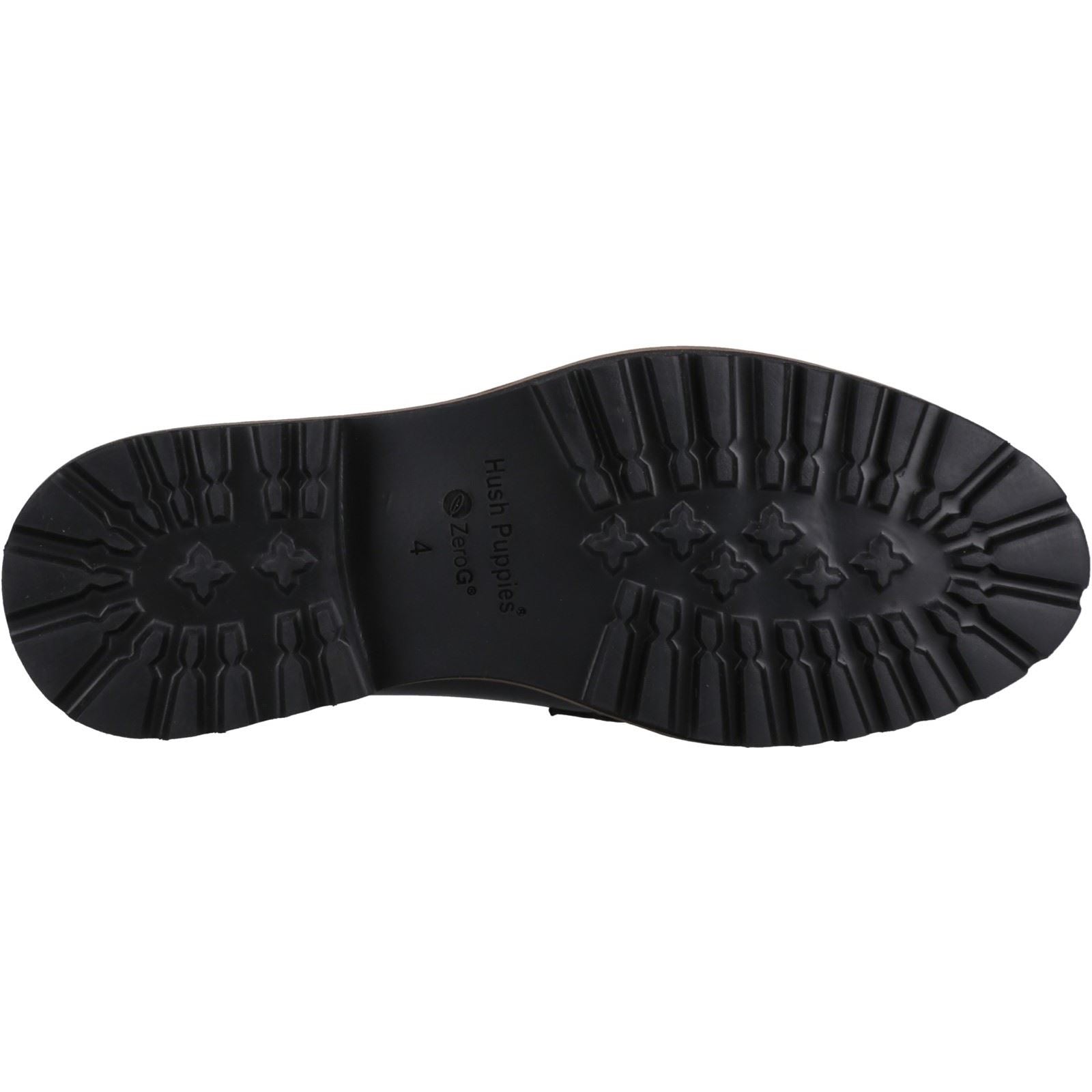 Hush Puppies Gianna Damen Schwarze Farbe Lederloafer