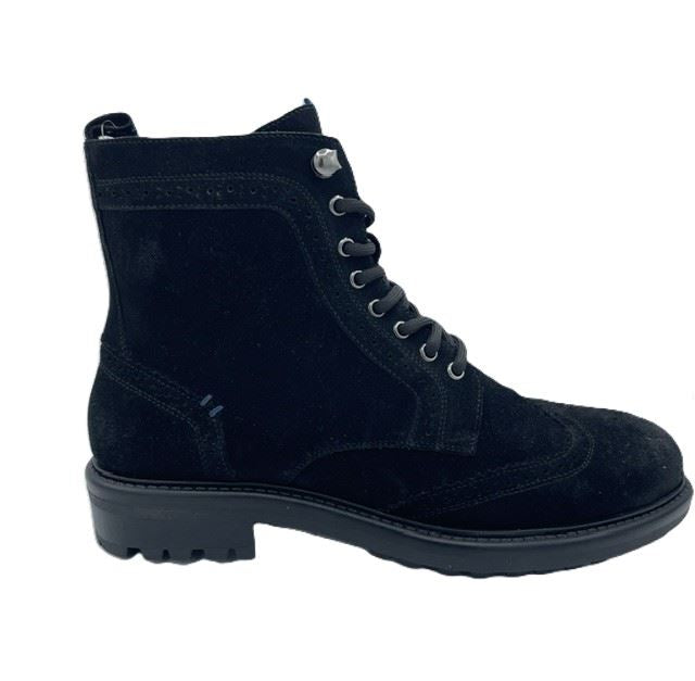 Osprey London The Professor Wildleder Herren Schwarze Stiefel