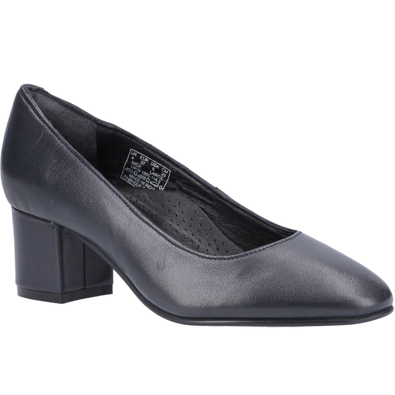 Hush Puppies Anna Leder Damen Navy Pumps