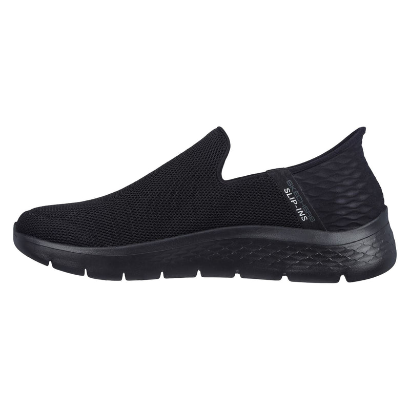 Skechers Go Walk Flex No Hands Synthetik Herren Sneaker In Schwarz