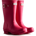 Hunter Junior Originals Gummi Unisex Kinder Helle Pink Gummistiefel