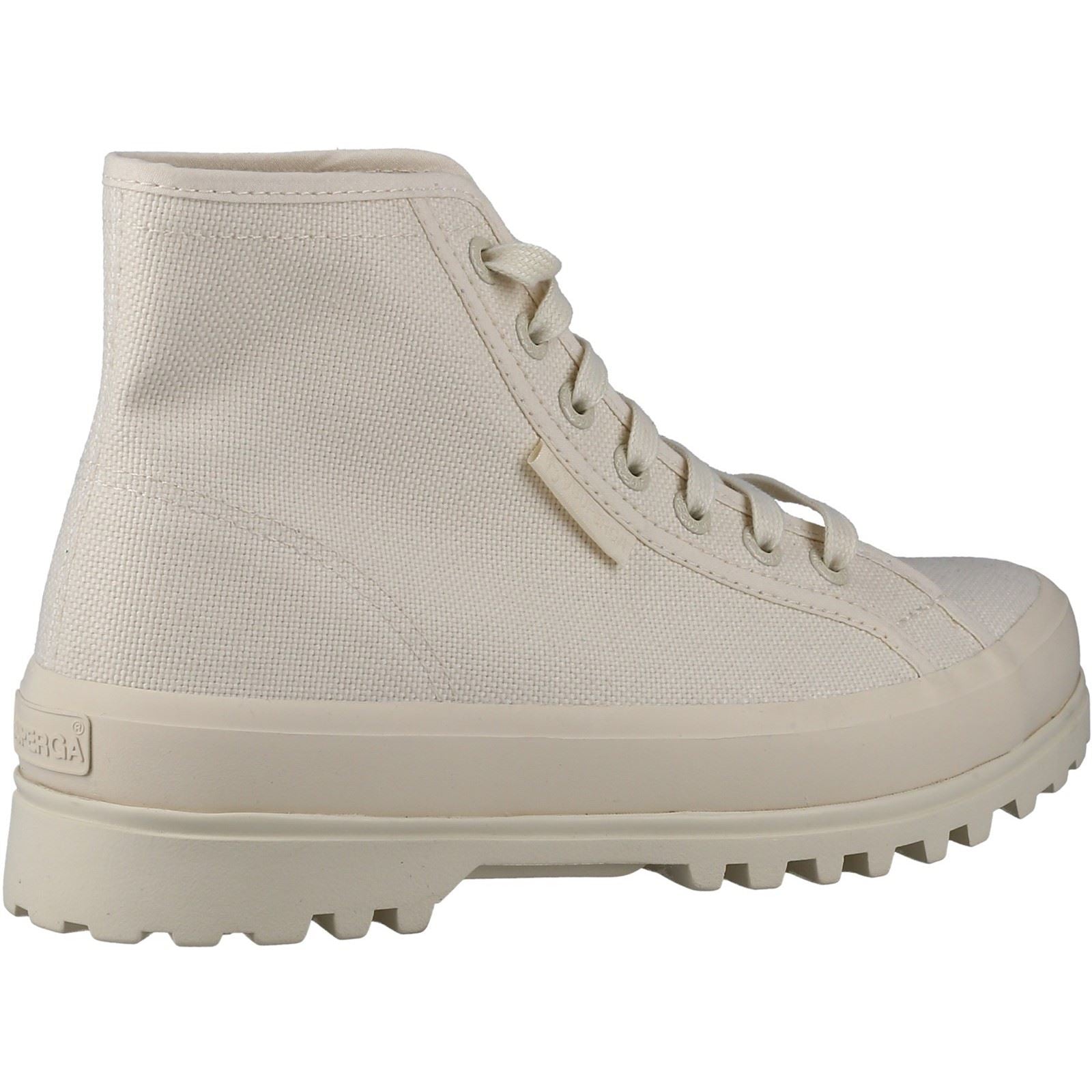 Superga 2341 Alpina Baumwoll-Damen-Stiefel In Beige