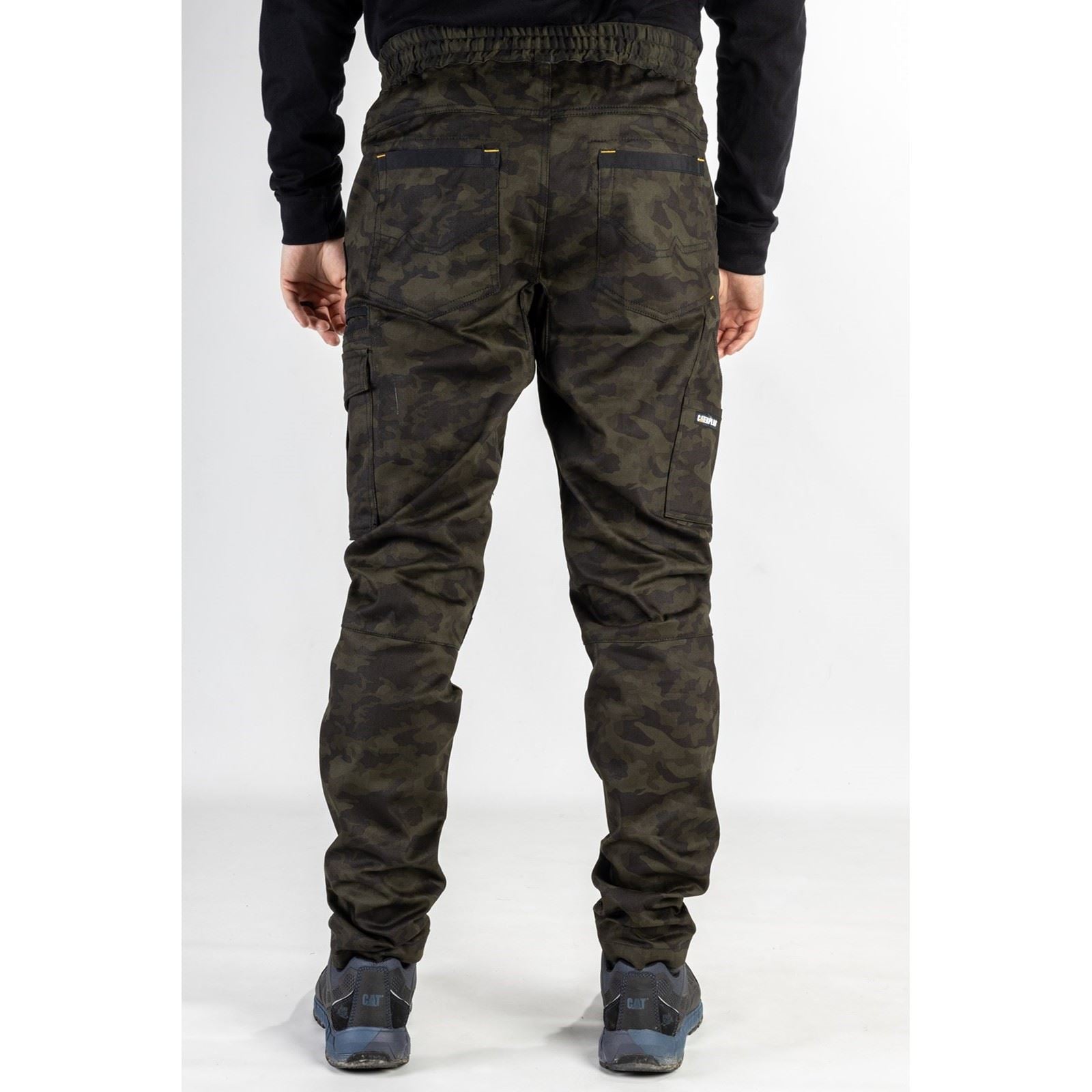 Caterpillar Dynamics Baumwoll Herren Grün Outdoor Hosen