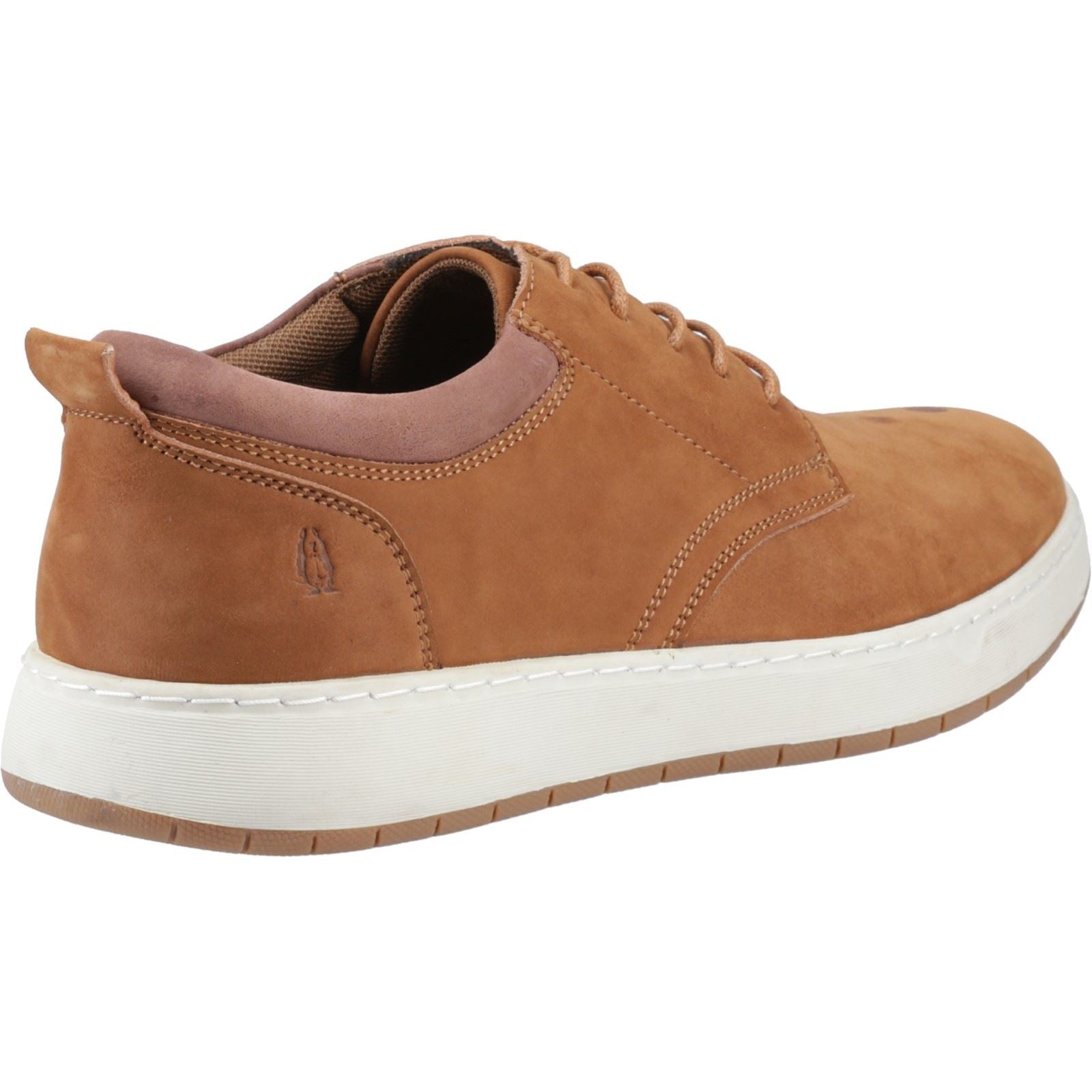 Hush Puppies Bowen Herren Lederschuhe In Tan Zum Schnüren