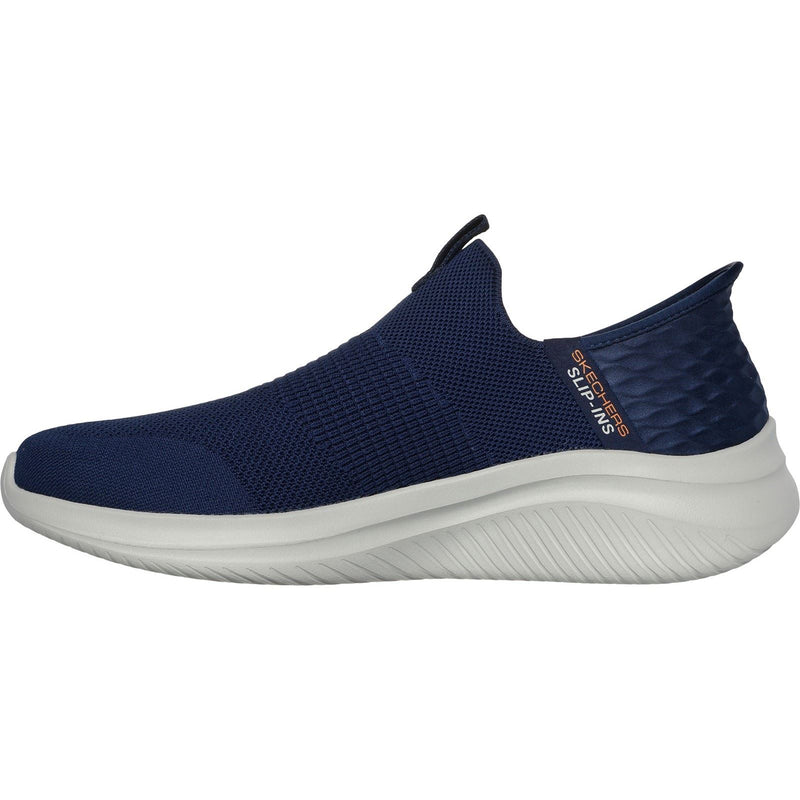 Skechers Ultra Flex 3.0 Smooth Step Textile Herren Navy Sneakers