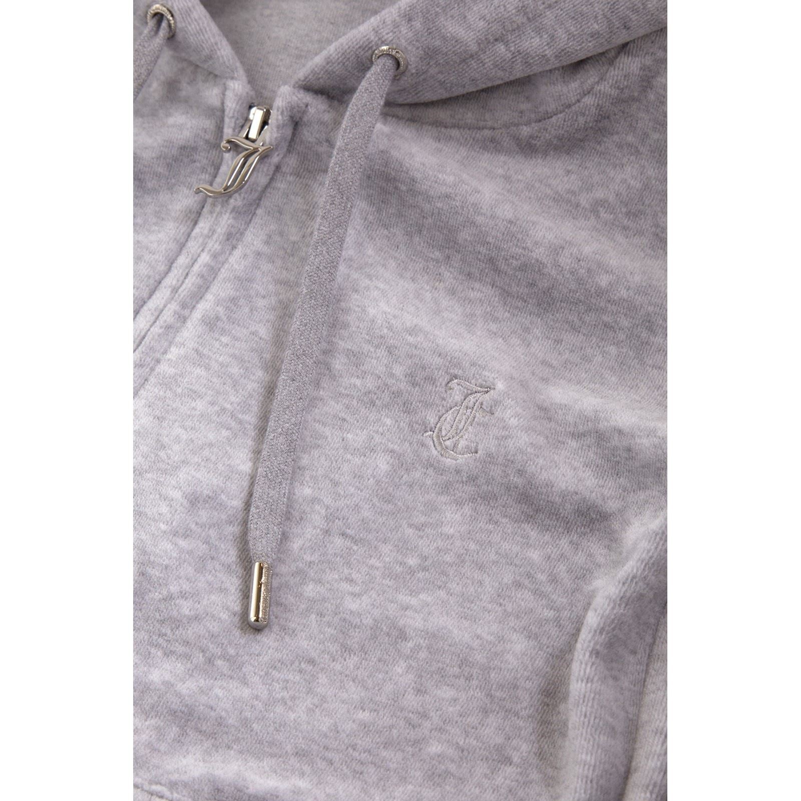 Juicy Couture Robertson Classic Jacket Polyester Damen Silber Kapuzenpullover