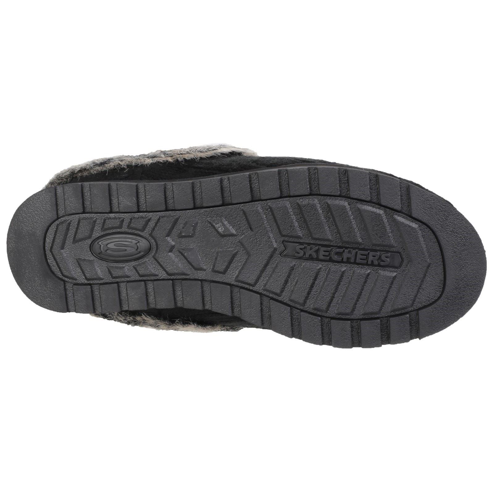 Skechers Keepsakes Ice Angel Synthetik Damen Hausschuhe In Schwarz