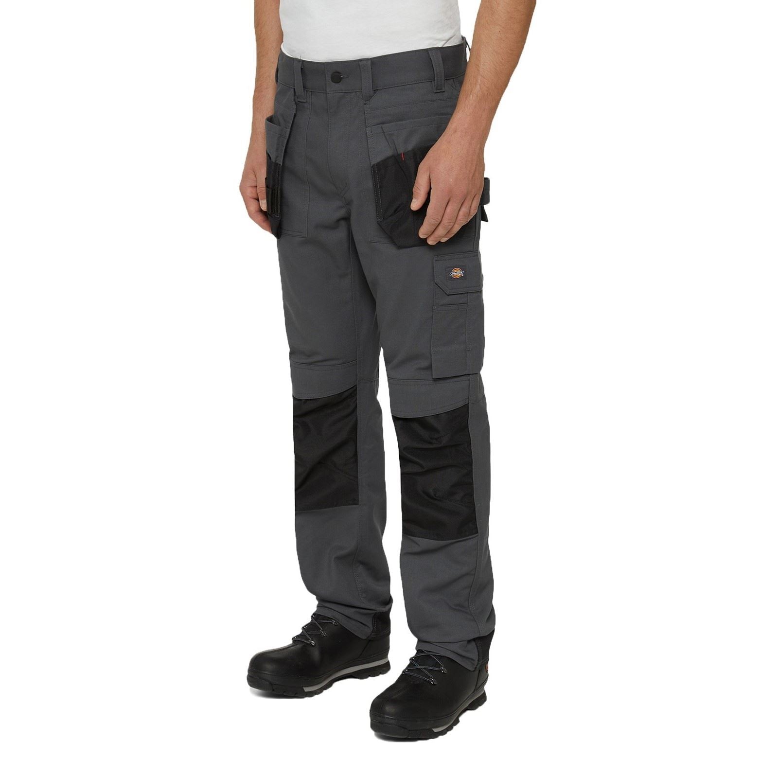 Dickies Multi Pocket Utility Polyester Herren Graue Arbeitshose