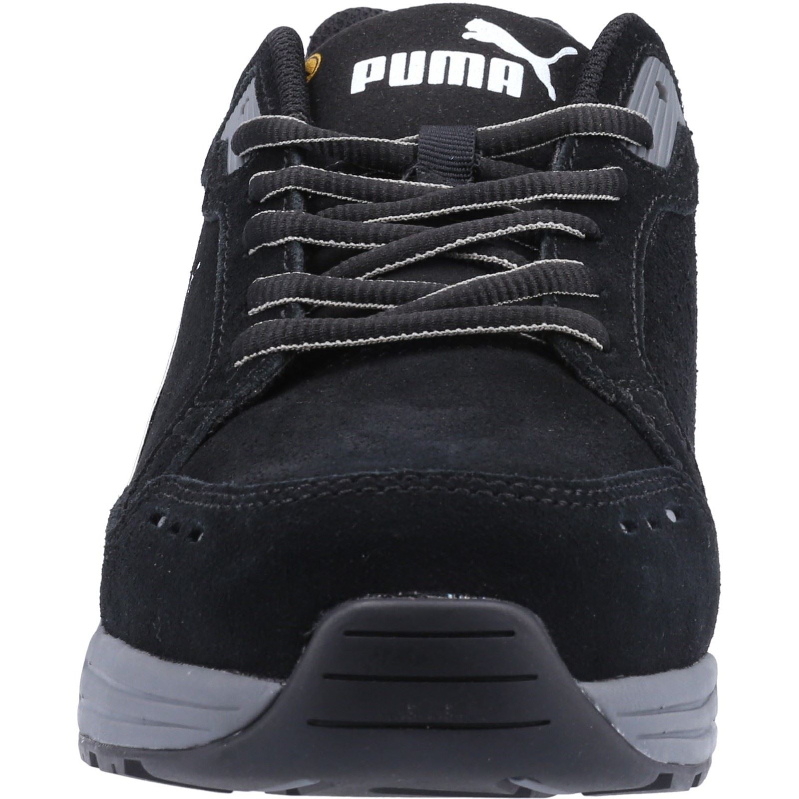 Puma Safety Airtwist Low S3 Wildleder Schwarz Sicherheitsschuhe