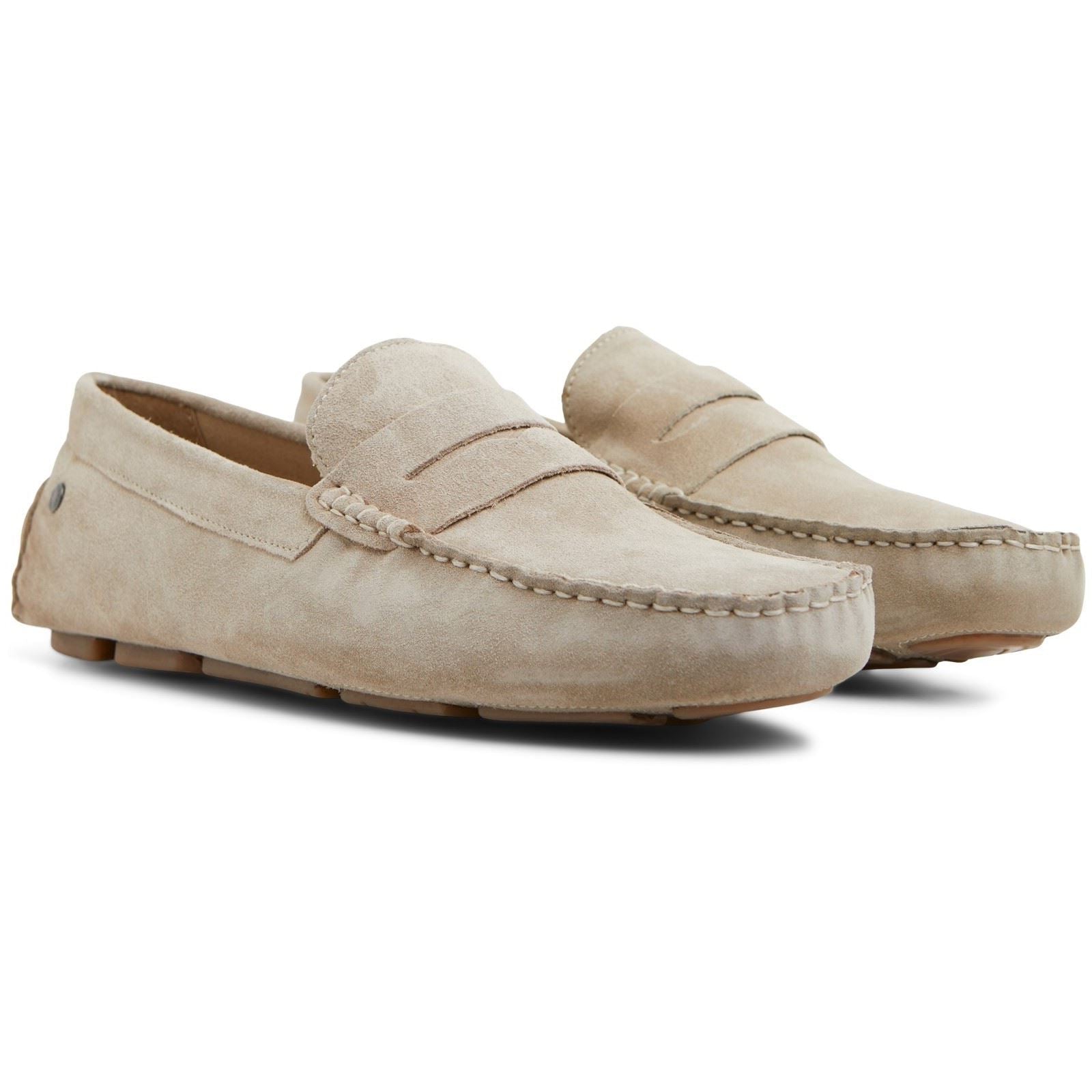 Jack & Jones Jensen Herrenslipper Moonbeam Aus Wildleder