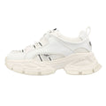 Buffalo Saturn Lace Damen Weiße Turnschuhe