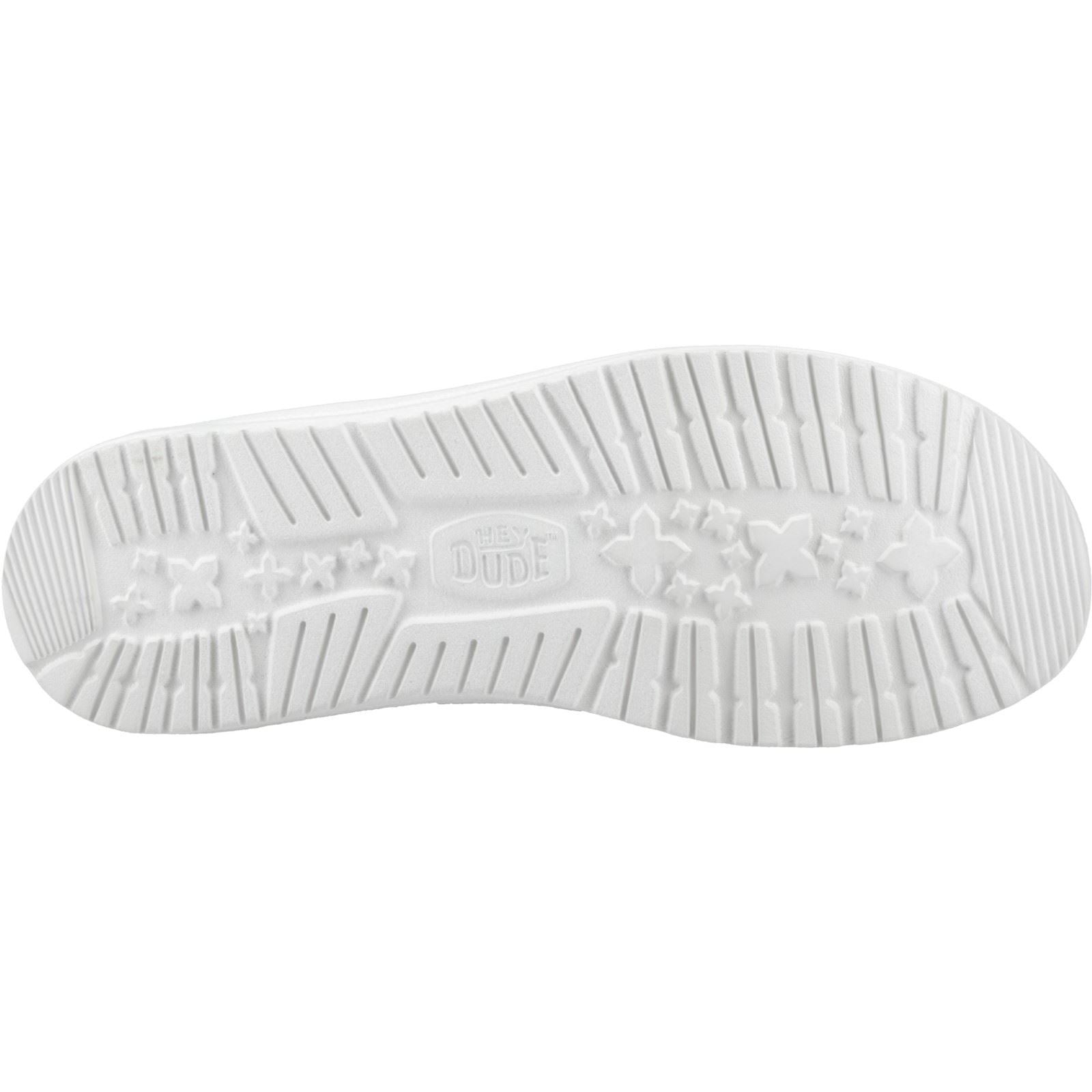 HEYDUDE Wally Jute Jute Herrenschuhe Schwarz/Granitgrau Mokassins