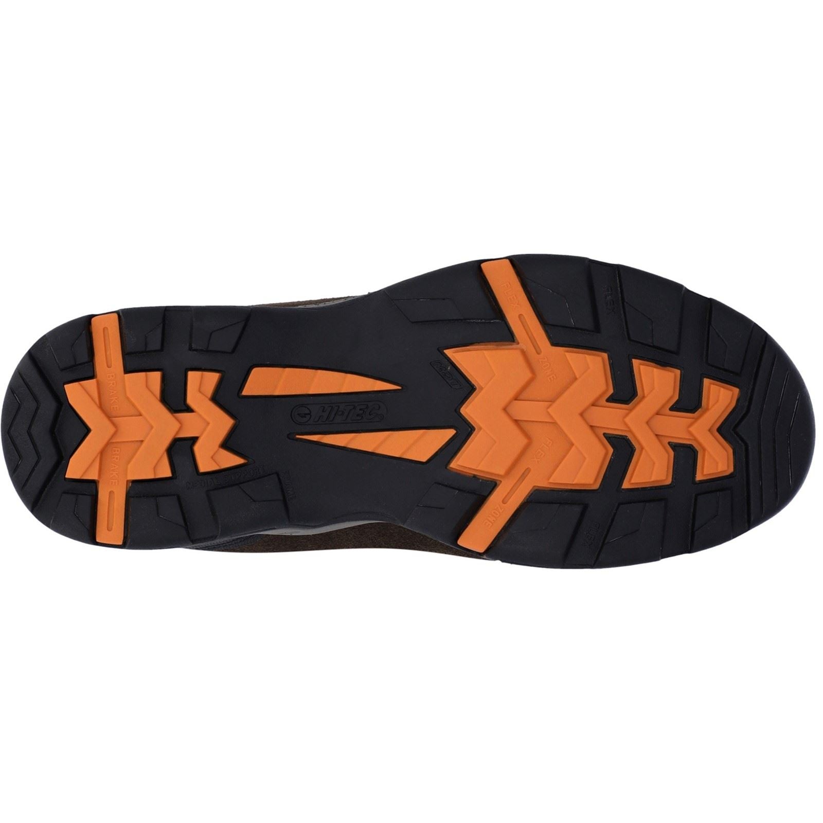 Hi-Tec Storm Herren Wanderstiefel Aus Dunkler Schokolade Aus Wildleder