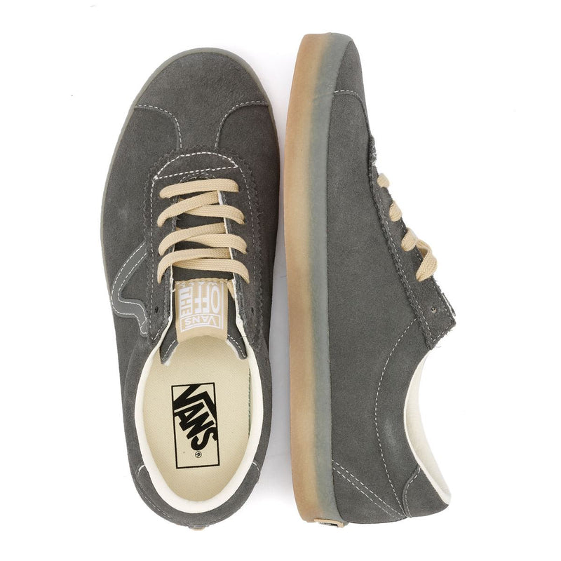 Vans Sport Low Crepe Suede Graue Turnschuhe