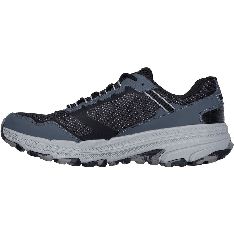 Skechers Performance GO RUN Trail Altitude 2.0 Marble Rock 3 Herren Sneaker aus schwarz/grauem Leder