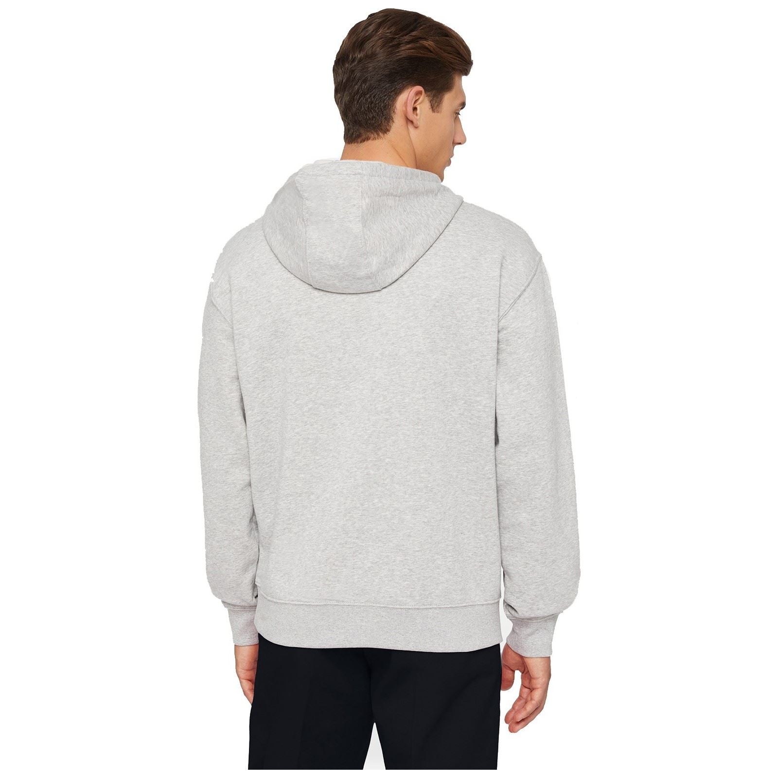 Dickies Everyday Fleece Baumwoll Herren Graues Kapuzensweatshirt