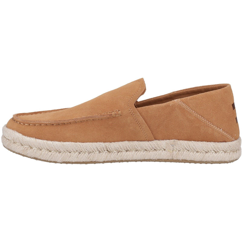 TOMS Alonso Leder Herren Tan Espadrilles